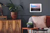 MuchoWow® MuchoWow® Gerahmtes Poster Sonnenuntergang - Rosa Produktbild-Vorschau 3