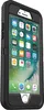 A black Otterbox Defender case for an iPhone is shown at an angle. Náhled obrázku produktu