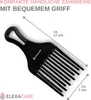 ELEXACARE Stylingkamm Afrokamm - Grobzinkiger Finger-Styler Produktbild-Vorschau 4
