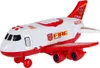 A toy airplane with fire department markings. Produktbild-Vorschau