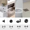 Pistone ad alta pressione con 7 accessori e manometro Anteprima dell’immagine prodotto 2