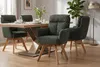 riess-ambiente Stuhl BIG GEORGE grün natur Cord Buchenholz Produktbild-Vorschau 4