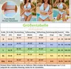 Bikini Sets für Damen Highwaist-Bikini-Hose Bauch Kontrolle Produktbild-Vorschau 3