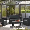 Keter Ensemble de salon Mia, pour 4 personnes, table avec Voir les images du produit 17