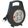 Brennenstuhl Vario Line KabelBox 4-fach schwarz/lichtgrau Produktbild-Vorschau 1