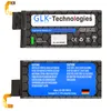 A collage of a smartphone battery from front and back. Produktbild-Vorschau