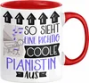Pianistin Geschenk Tasse Geschenkidee für Pianistin Produktbild-Vorschau 1