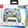 The image shows the retail packaging of a Nintendo Switch wireless controller with a Fortnite theme. Produktbild-Vorschau