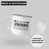 Trendation - Gamer Spruch Emaille Tasse Controller Geschenk Produktbild-Vorschau 4