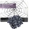 Halloween Riesenspinnennetz "Gigant" 150 cm in schwarz Produktbild-Vorschau 4