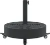 vidaXL Stojak na parasol z kółkami do słupa Ø38/48 mm Podgląd zdjęcia produktu 5