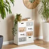 Kommode SALVA im Vintage Look mit 8 unterschiedlichen Produktbild-Vorschau 1