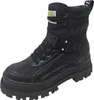 Buffalo Aspha Schnürstiefel Schwarz Produktbild-Vorschau 1