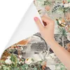 Muralo Selbstklebende Fototapete VÖGEL bunte Blumen Blätter Produktbild-Vorschau 3