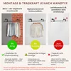 Kleiderstange Wandgarderobe, Kleiderständer für die Wand, Produktbild-Vorschau 4