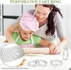 6 Stück Ø 10 cm Dessertringe, 430 Edelstahl Tartelette Produktbild-Vorschau 5