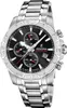 Festina Herrenuhr Timeless Chronograph Armbanduhr Edelstahl Produktbild-Vorschau 1