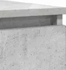 vidaXL Príborník betón sivý 100x35x76 cm materiál na báze Náhľad obrázku produktu 8