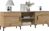 vidaXL TV skříňka Artisan dub 150x30x50 cm materiál na bázi Náhled obrázku produktu 2