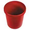 helit H6105825 Corbeille à papier 18 litres PE ronde rouge Voir les images du produit 4
