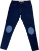 Knie-/Ellenbogen-Aufnäher zum Aufbügeln, Jeansblau Produktbild-Vorschau 2