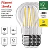 LED žárovka Filament A60 A CLASS/ E27 / 3,8 W (60 W) / 806 lm / neutrální bílá Náhled obrázku produktu