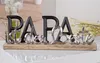 Gilde Schriftzug, "PAPA ist der Beste", Aluminium, Produktbild-Vorschau 2