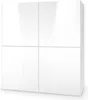 Halmar Komoda Livo KM-100 - biały / biały połysk Podgląd zdjęcia produktu 1