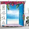 Rideau de douche pour salle de bains imperméable motif Voir les images du produit 6