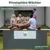 Sekey Faltpavillon 3x3 m Gartenpavillon mit 4 Seitenteilen Produktbild-Vorschau 3