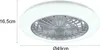 LED Deckenventilator STRALSUND Ø49cm Silber Fernbedienung Produktbild-Vorschau 4