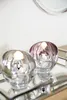 Fink CANDY, Teelichthalter, Glas, silberfarben, H. 11 cm, Produktbild-Vorschau 3