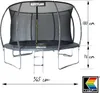 Kettler Outdoor-Trampolin "Jump 365" grau 365 cm Produktbild-Vorschau 4