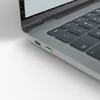 USB Typ C Port Schloss 10 Stück (grün, Schlüssel separat Produktbild-Vorschau 4