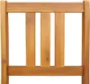 vidaXL Chaise de jardin 6 pcs Marron 36 x 46 x 86cm Bois Voir les images du produit 8