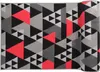 Tapiso Läufer MAYA Modern Grau Rot Wohnzimmer  80 x 490 Produktbild-Vorschau 7
