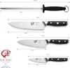 Orient Messerset, Origin Serie, 3-teilig mit Wetzstahl, aus Produktbild-Vorschau 5