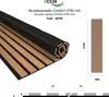 HEXIM Akustikpaneele 278x60cm - flexible Lamellenwand Holz Produktbild-Vorschau 2
