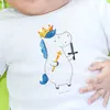 Mr. & Mrs. Panda Babyshirt Einhorn König mit Schwert 0. - Produktbild-Vorschau 4