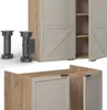 Küchenzeile Vicco Fame-Line GrauBeige/Goldkraft Eiche 240 Produktbild-Vorschau 6