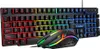 A gaming keyboard and mouse set with RGB lighting. Podgląd zdjęcia produktu
