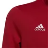 Close-up of a red jacket shoulder with an Adidas logo. Voir les images du produit
