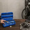 Steckschlüsselsatz 46 teilig 1/4 CrV S2 Bits Ratsche 72 Produktbild-Vorschau 8
