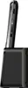 Side view of a black mobile phone in a charging dock. Podgląd zdjęcia produktu