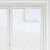 vidaXL Fensterfolien 2 Stk. Matt Blumenmuster PVC Produktbild-Vorschau 3
