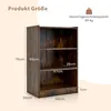 GOPLUS 3-stufiges Bücherregal, Eck-Bücherregal Display Rack Produktbild-Vorschau 5