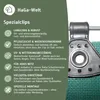 Spezialclip rund mit Öse für Zaunblende Schattiernetz Produktbild-Vorschau 2