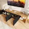 ProximaX TV Möbel Lowboard mit LED Licht, Hochglanz Schwarz Produktbild-Vorschau 13