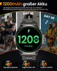1000mAh Smartwatch Herren Militärqualität mit Produktbild-Vorschau 3