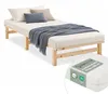 Homestyle4u Holzbett 90x200 mit Lattenrost mit Matratze mit Produktbild-Vorschau 1